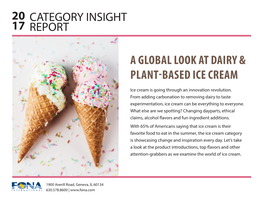 A Global Look at Dairy & Plant-Based Ice Cream