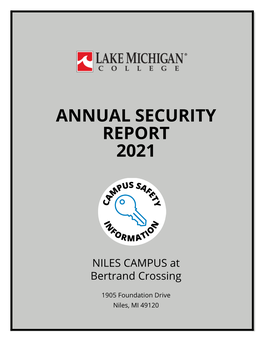 Annual Security Report 2021