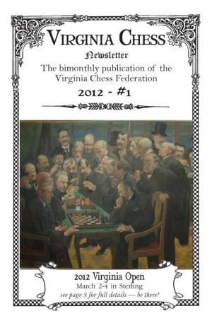 Virginia Chess Federation 2012 - #1