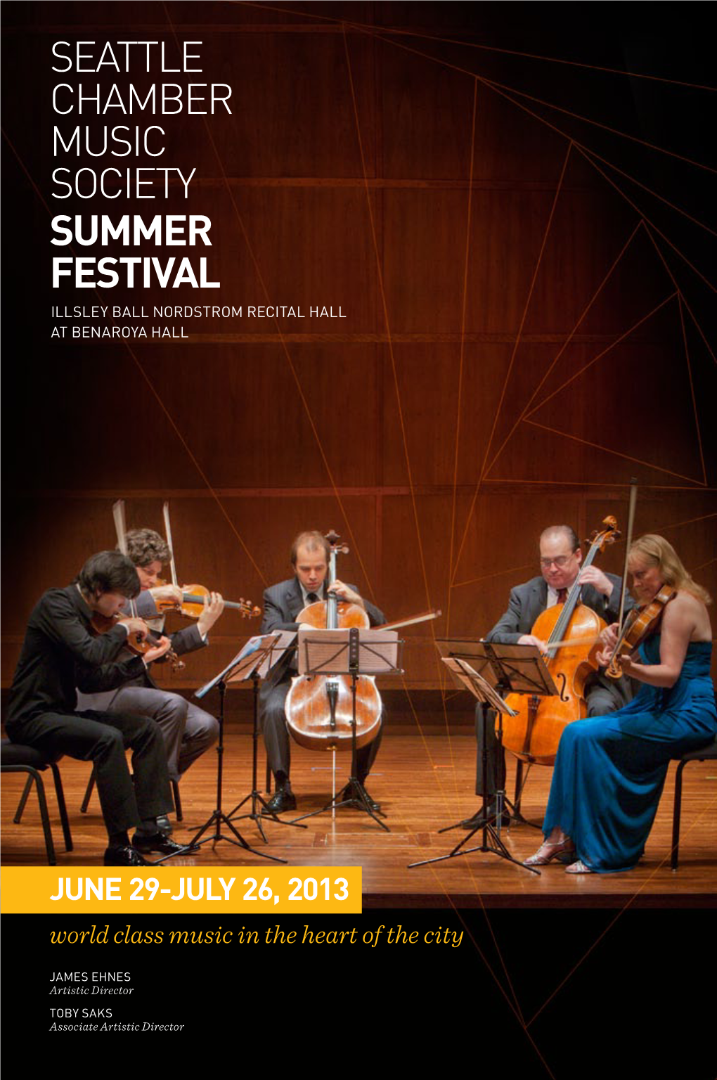 Seattle Chamber Music Society Summer Festival Illsley Ball Nordstrom Recital Hall at Benaroya Hall