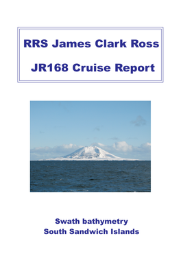 JR134 Cruise Report) Were Discounted