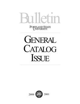 General Catalog Issue