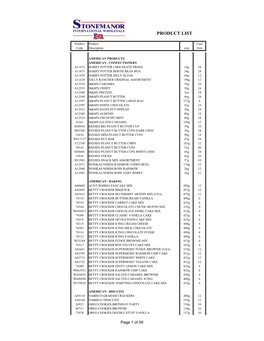 Product List