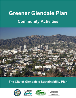 Greener Glendale Plan