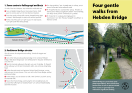 Four Gentle Walks from Hebden Bridge