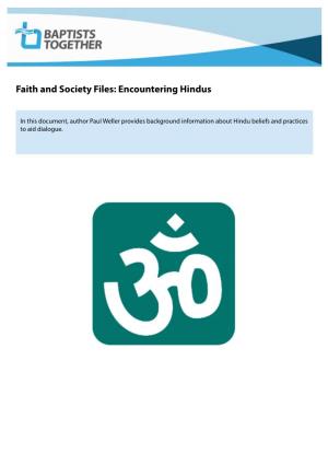 Faith and Society Files: Encountering Hindus