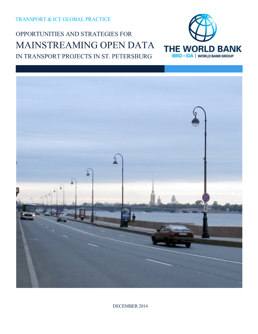 Mainstreaming Open Data in Transport Projects in St