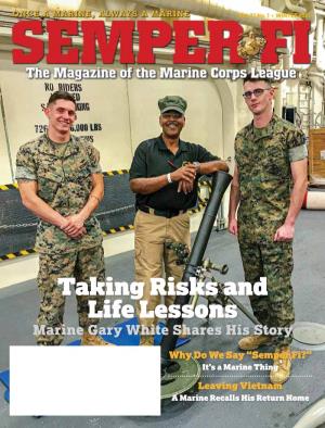 Taking Risks and Life Lessons Marine Gary White Shares His Story