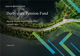 Derbyshire Pension Fund 2019 Valuation Report