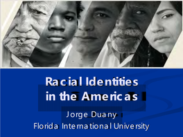 Latin American Concepts of Race