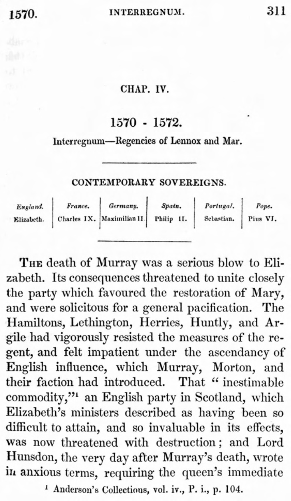 THE Death of Murray Was a Serious Blow To