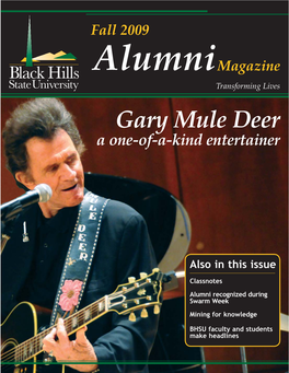 Alumni Magazine Fall 2009