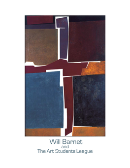 Will Barnet Catalog