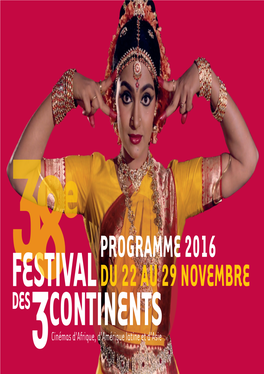 Programme 2016 Du 22 Au 29 Novembre