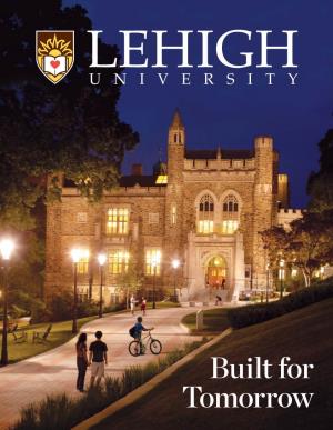 Lehigh University Undergraduate Admissions Viewbook 2020