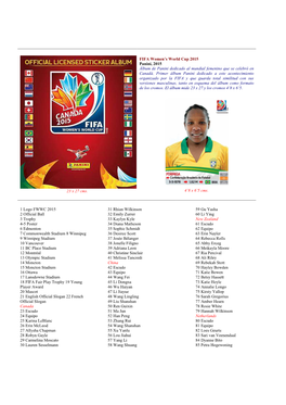 FIFA Women's World Cup 2015