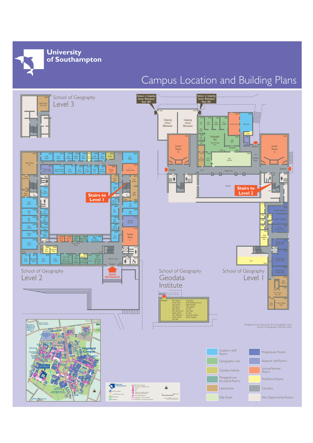 Campus Location and Building Plans