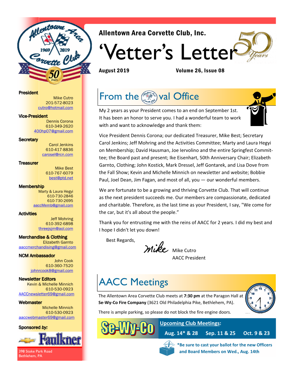 'Vetter's Letter