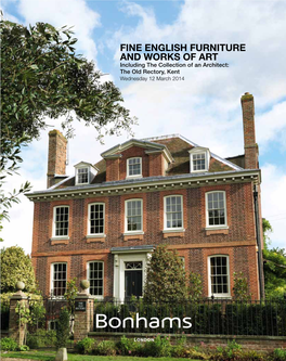 Fine English Furniture and Works Of