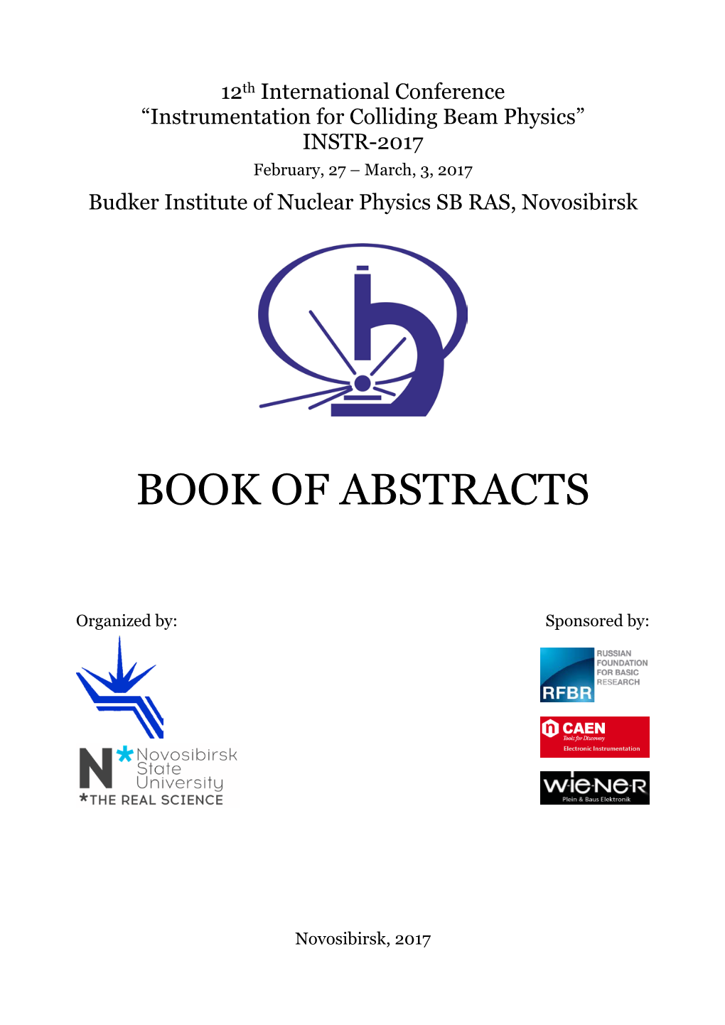 Book of Abstracts