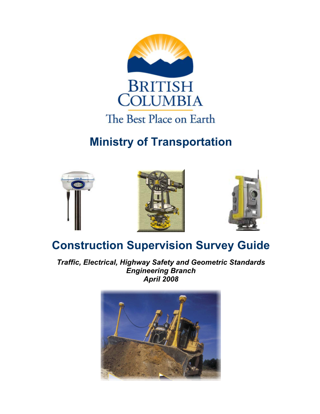 Ministry of Transportation Construction Supervision Survey Guide