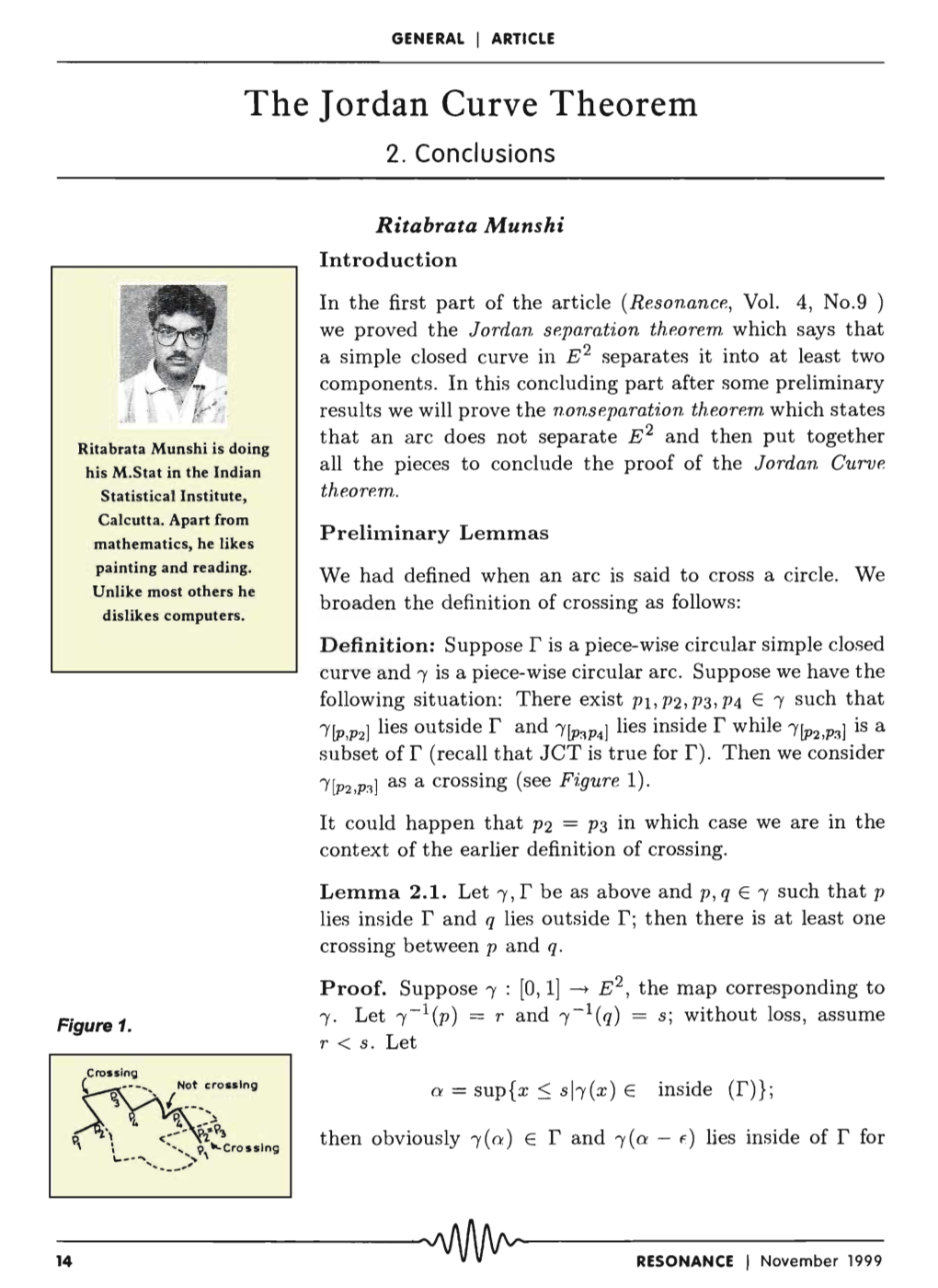 The Jordan Curve Theorem 2