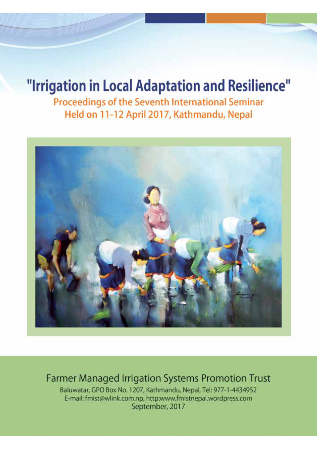 "Irrigation in Local Adaptation and Resilience"