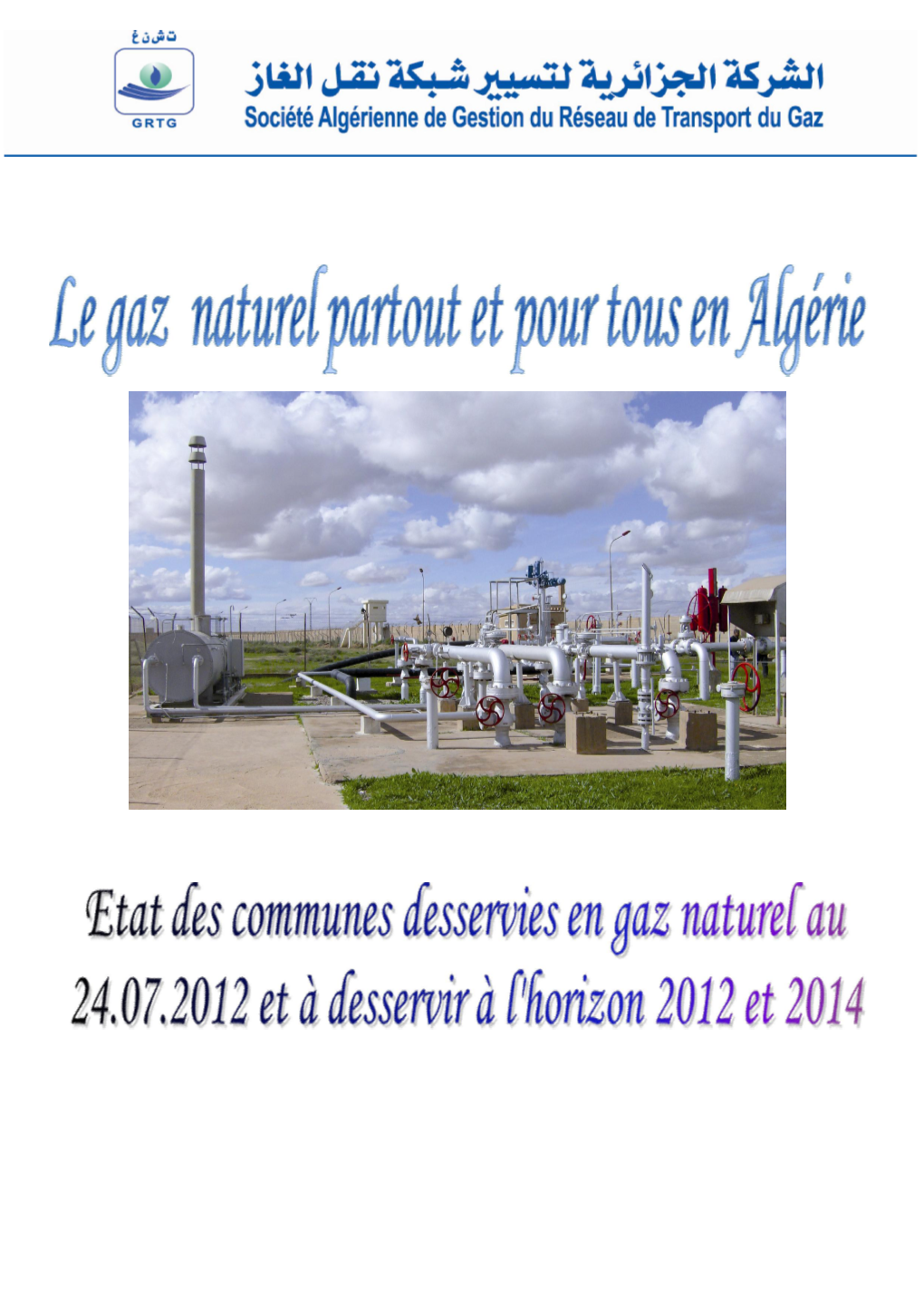 Etat Des Communes Desservies En Gaz Au 24 Juillet 2012.Pdf