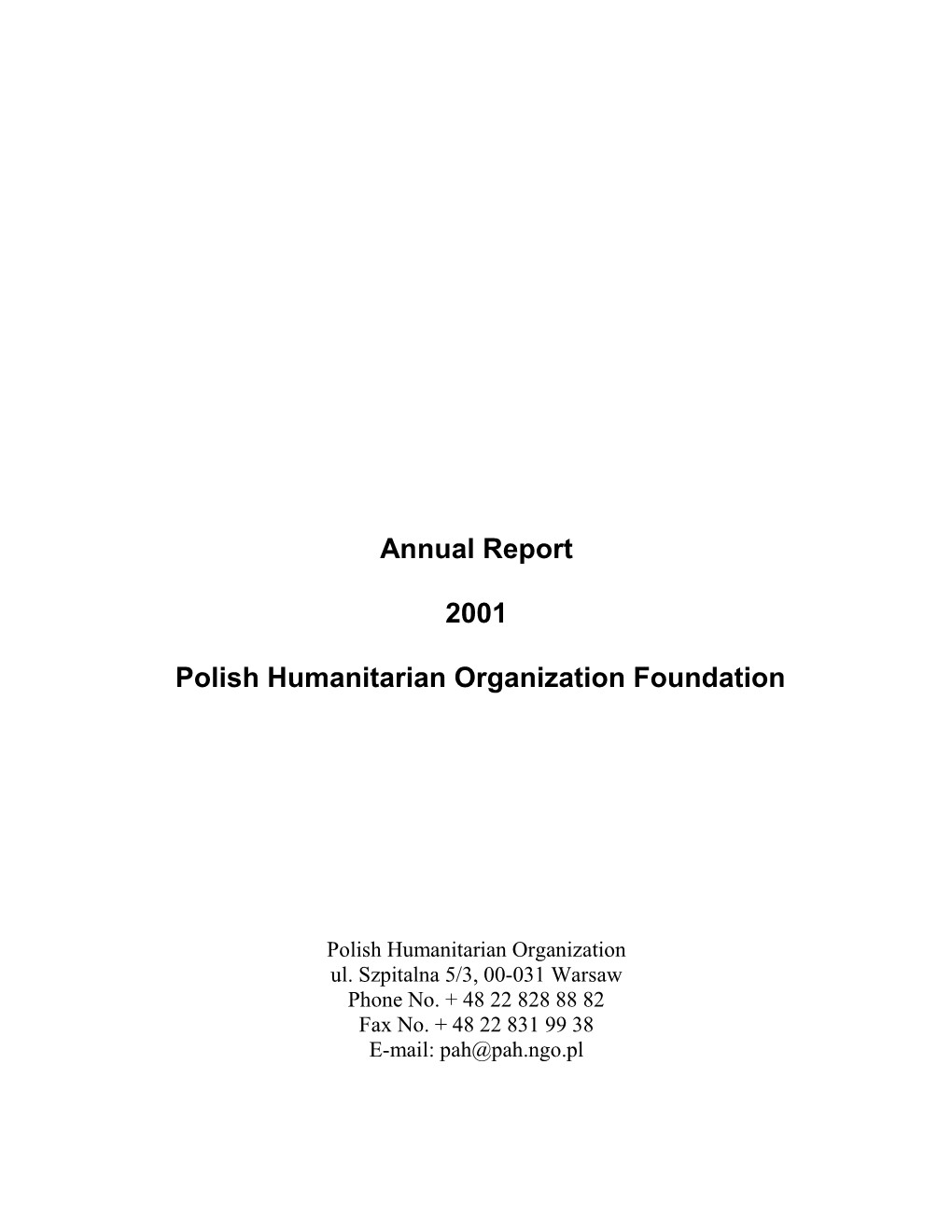 Annual Report