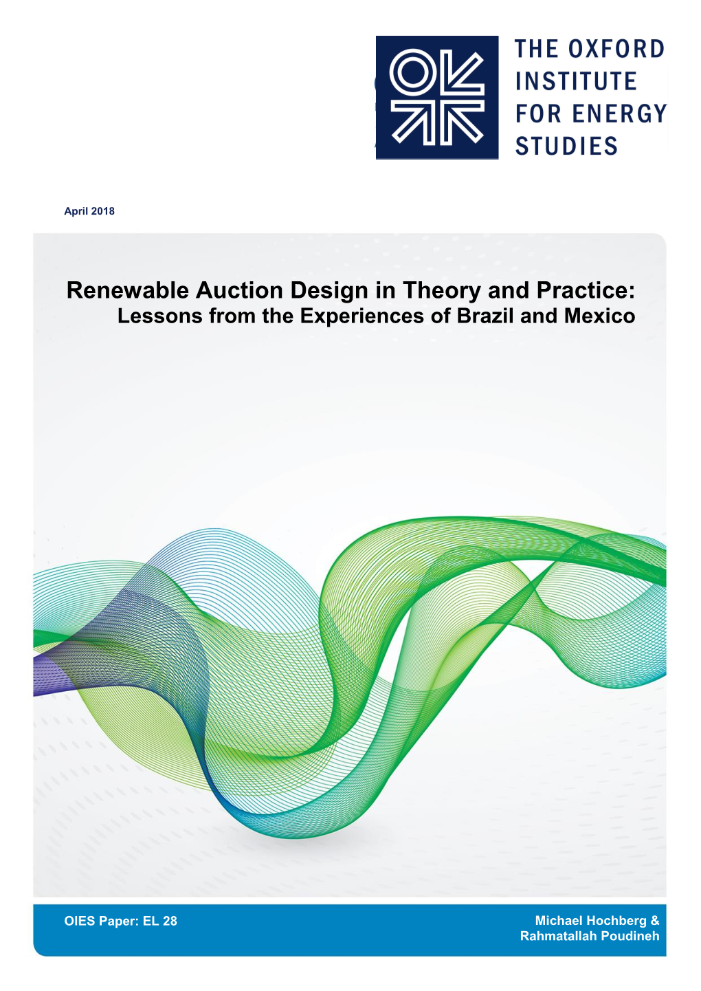 Renewable Auction Design in Theory and Practice: Lessons from the Experiences of Brazil and Mexico