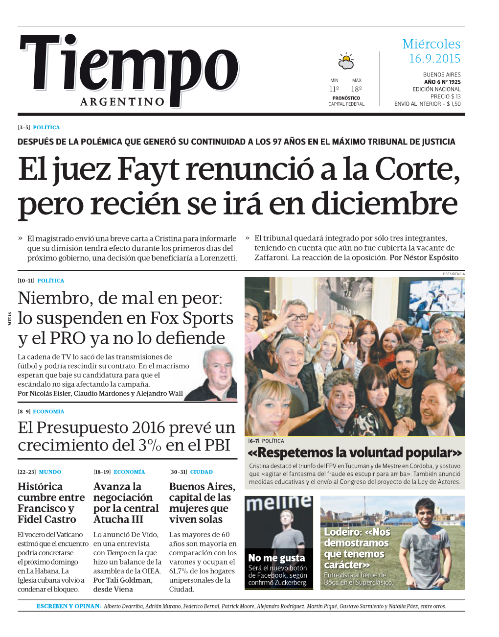 El Juez Fayt Renunció a La Corte, Pero Recién Se Irá En Diciembre