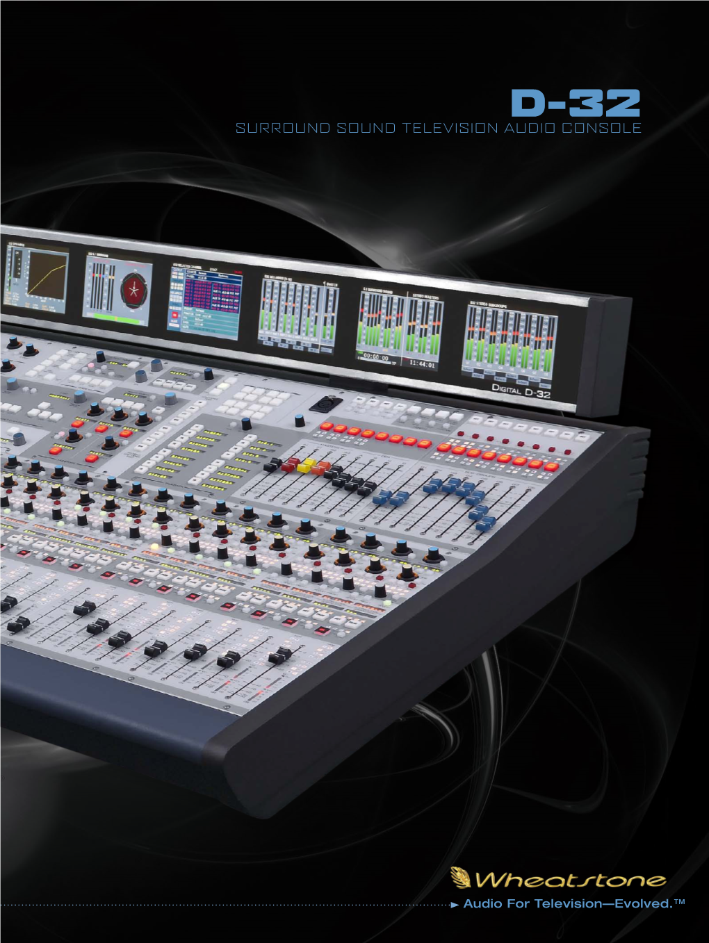 SURROUND SOUND TELEVISION AUDIO CONSOLE Audio