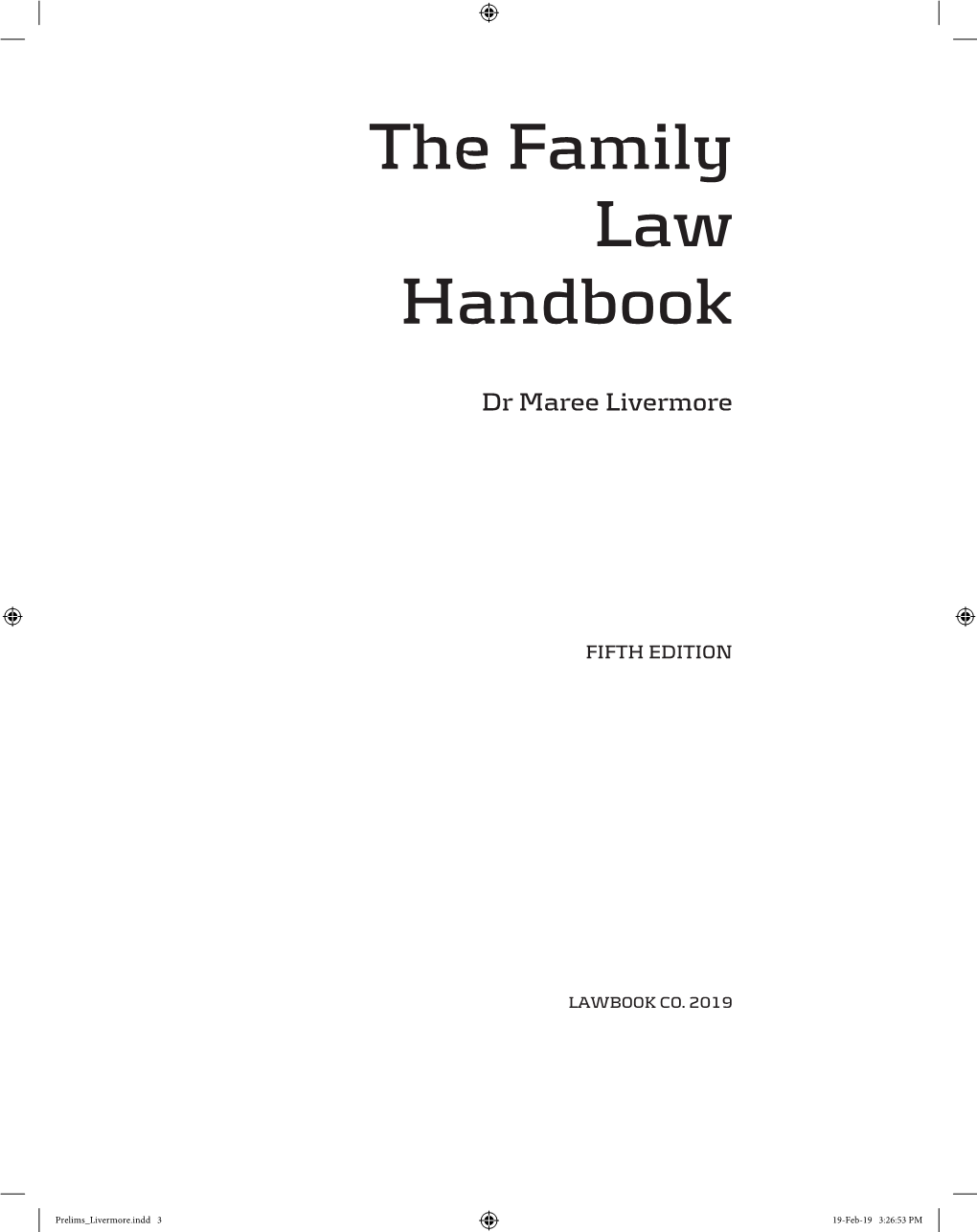The Family Law Handbook 5E Chapter 2 Marriage