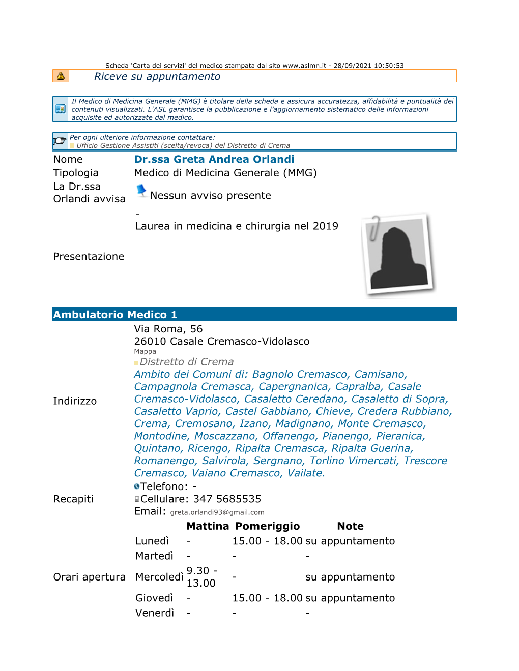 (MMG/Pdf) &gt; Scheda Medico