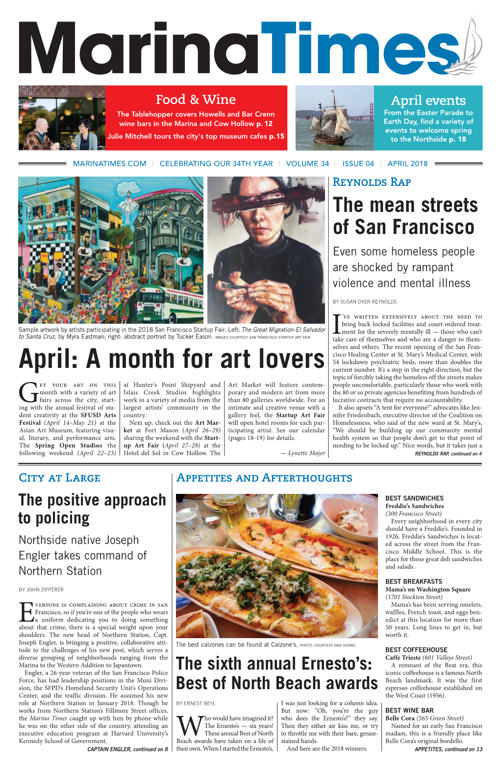 April: a Month for Art Lovers Current Number