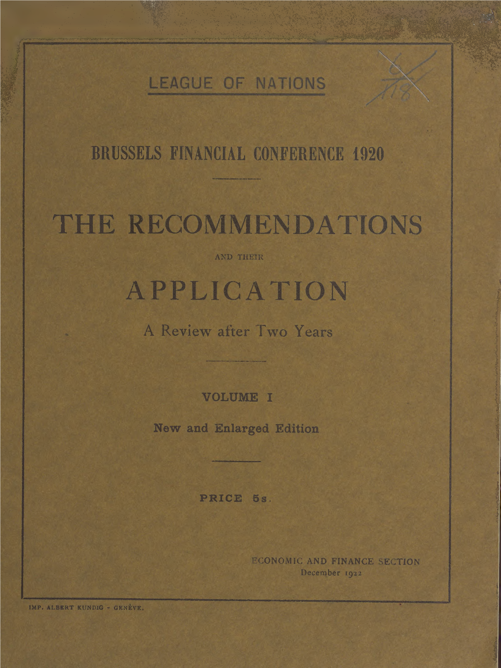 The Recommendations Application