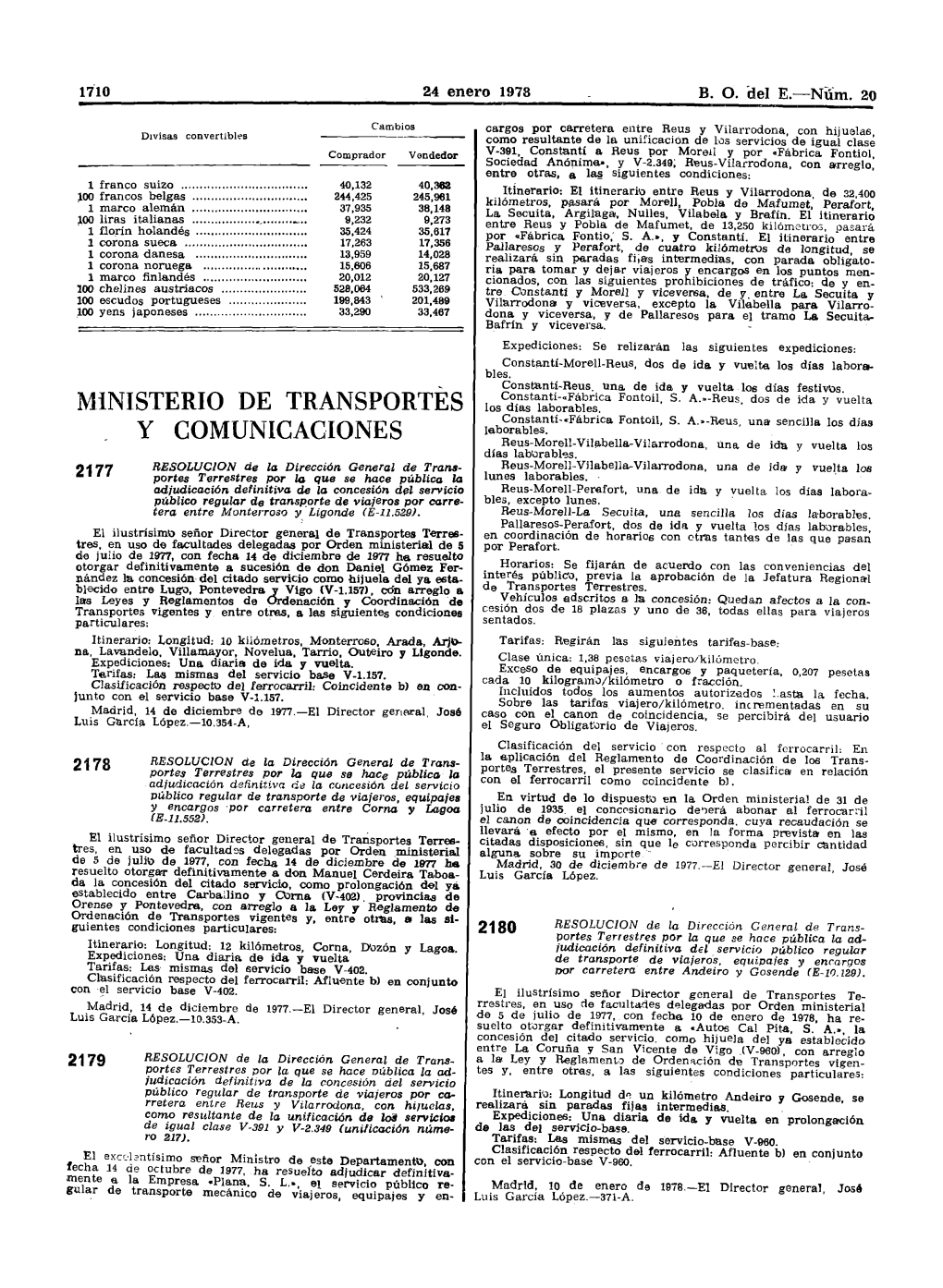 Ministerio De Transportes Y Comunicaciones