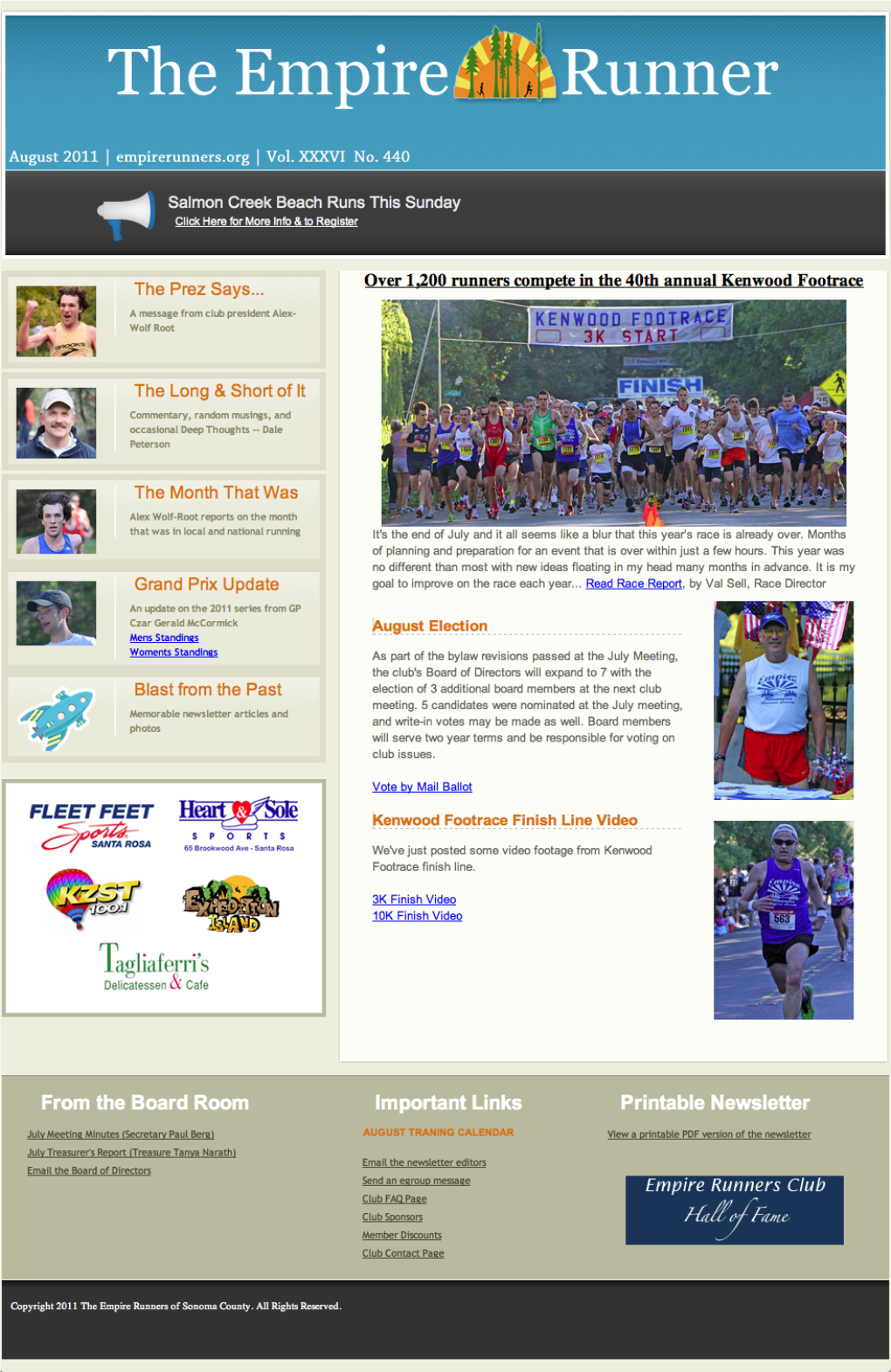 View a Printable PDF Version of the Newsletter