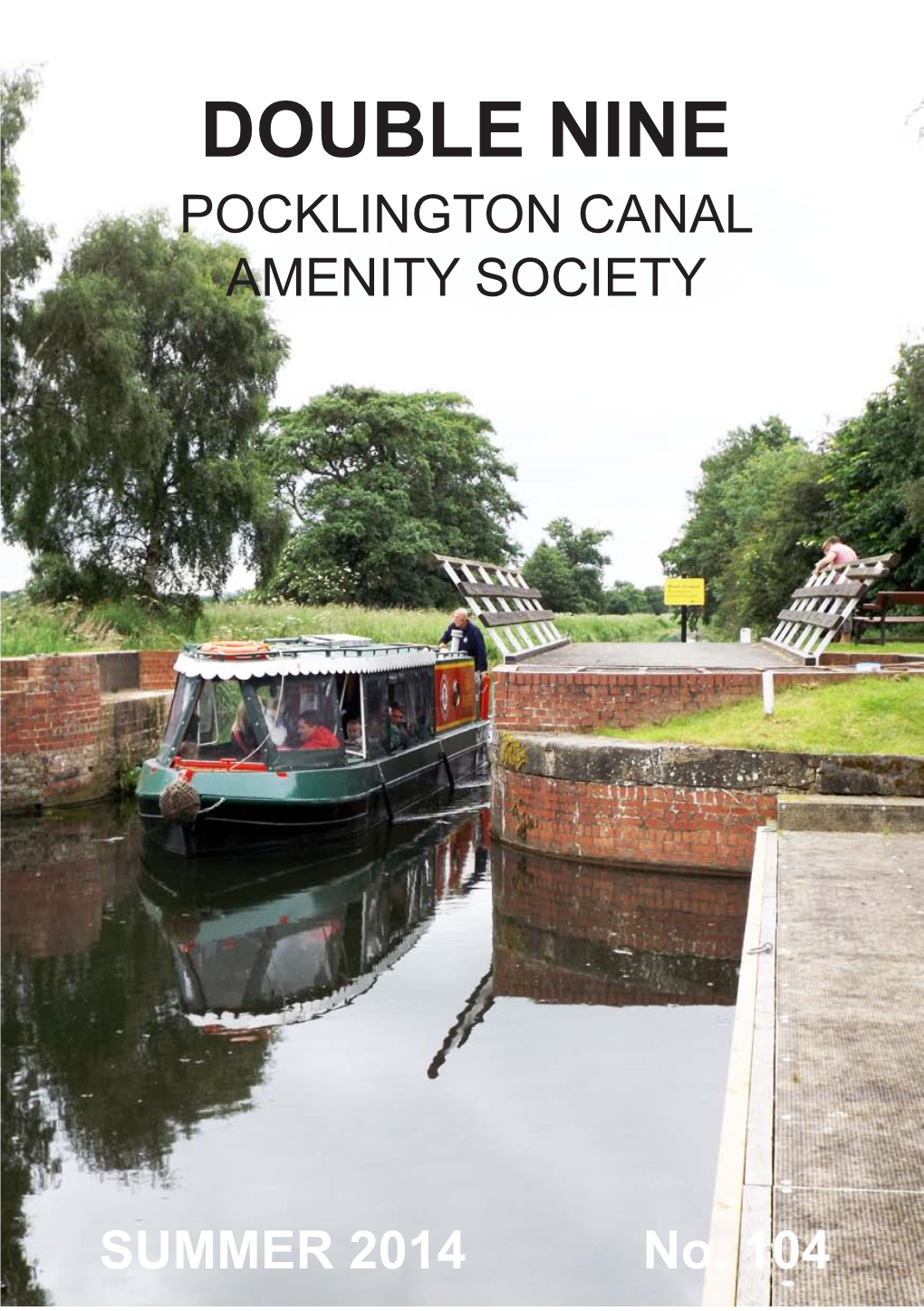 104 1 the POCKLINGTON CANAL AMENITY SOCIETY Registered Charity 500637