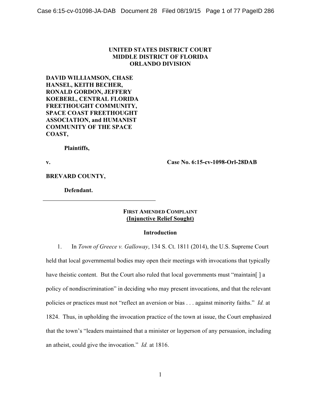 Pdf28 Amended Complaint