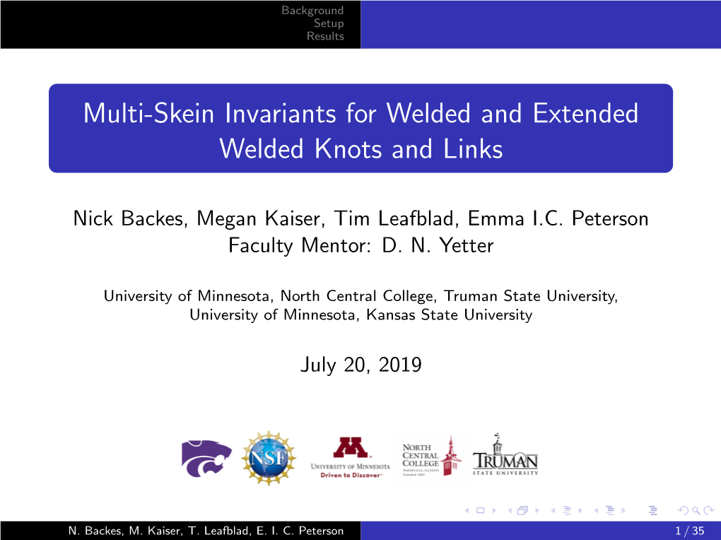 Multi-Skein Invariants for Welded and Extended Welded Knots and Links