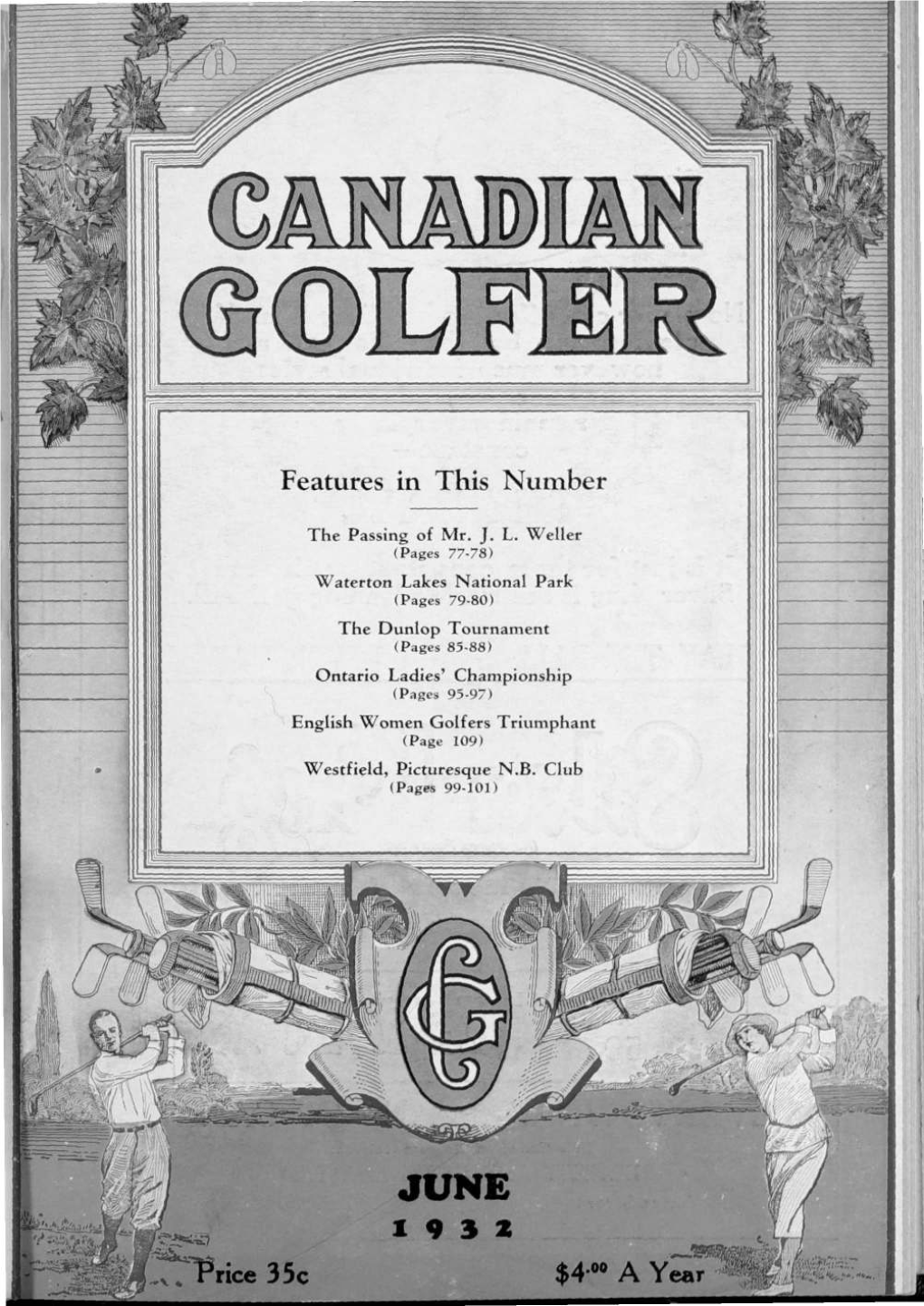 Canadian Golfer, June, 1932