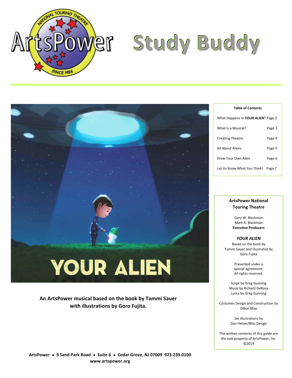 Your Alien Study Guide