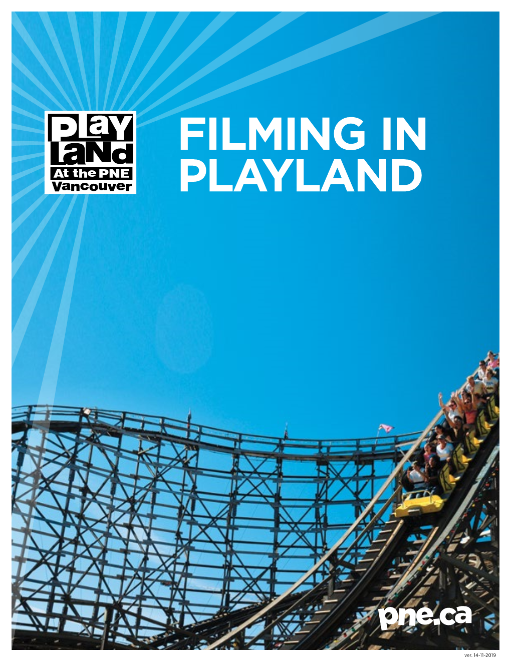 Filming in Playland