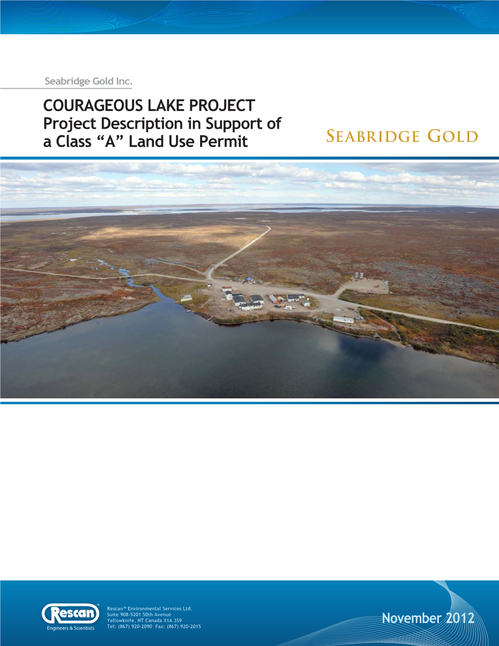 B.1 868-104 Cgs Lake 2012 Land Use Permit