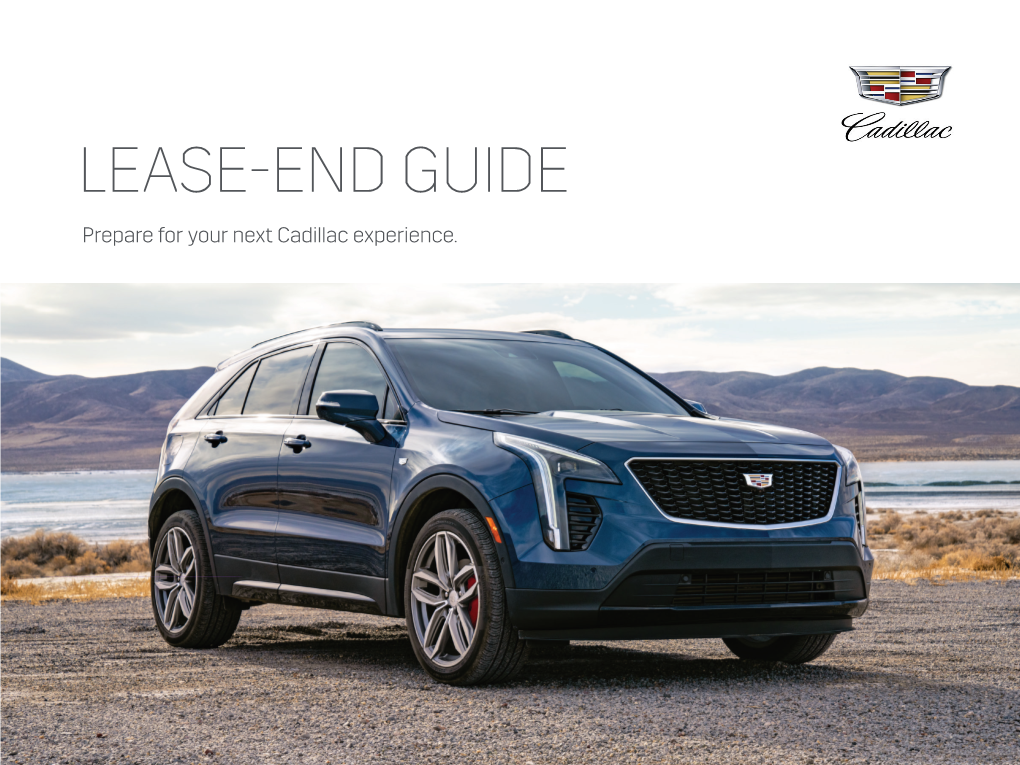 2021 Canada End of Lease Guide Cadillac English