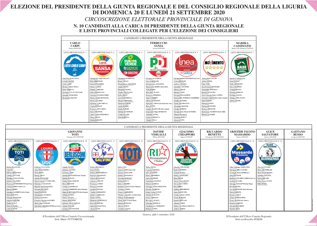 Ocxxxxx Manifesto Consiglio Regionale E Presidente Regione