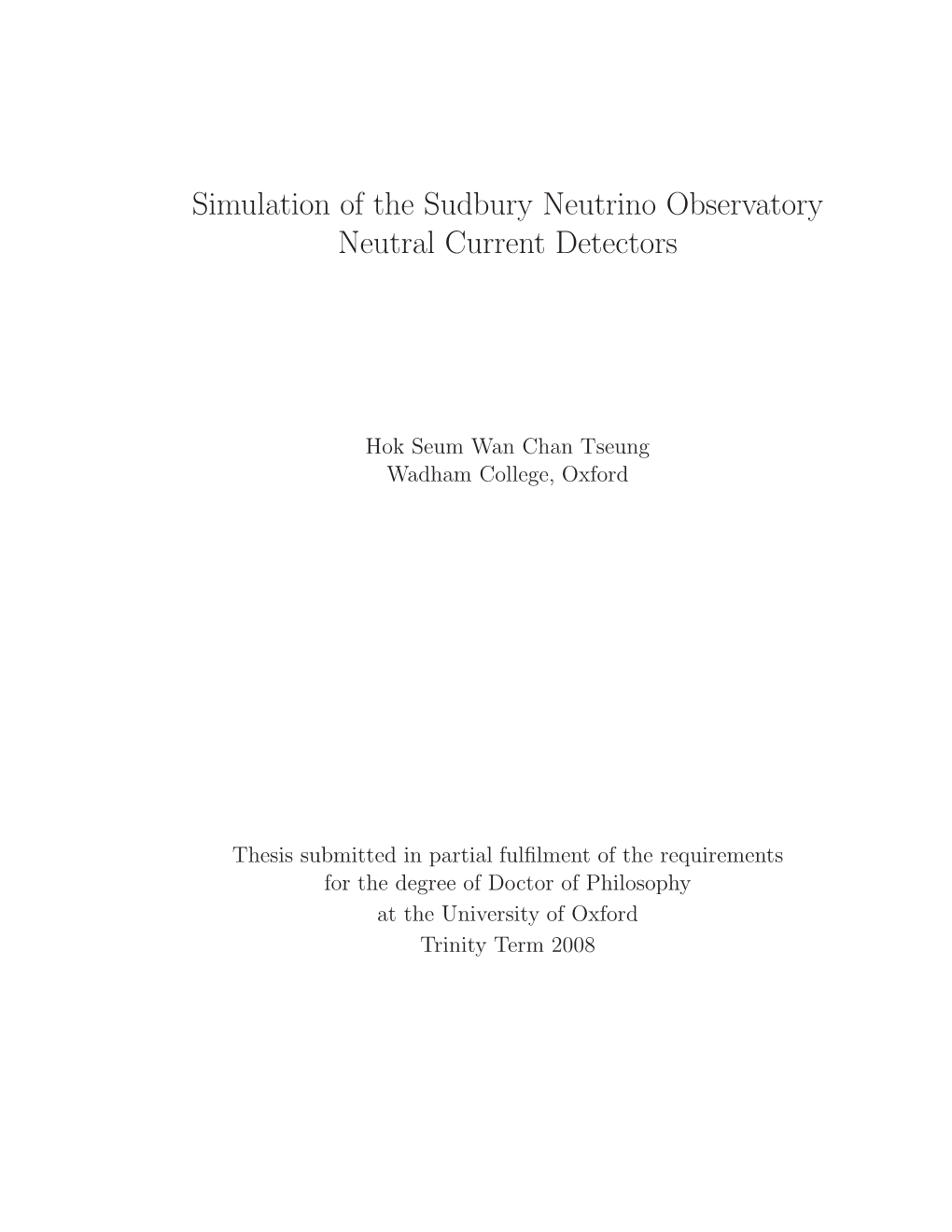 Simulation of the Sudbury Neutrino Observatory Neutral Current Detectors
