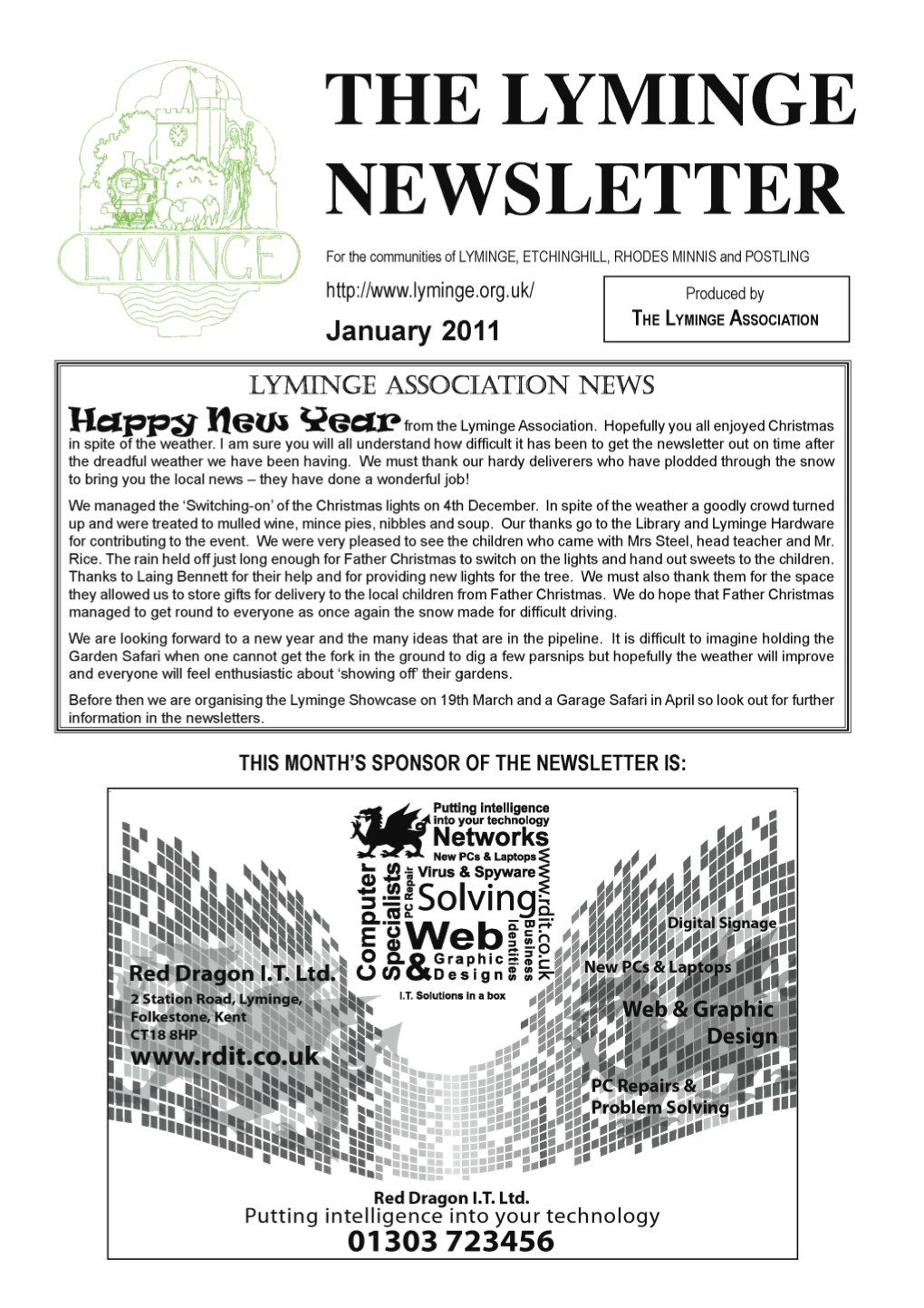 Lyminge Newsletter January 2011