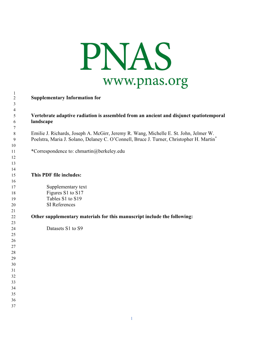 Supplemental Materials and Methods Page